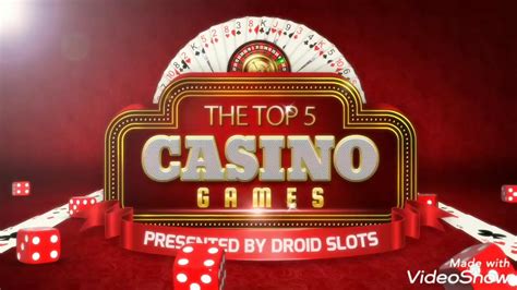 top 5 casino games eevi