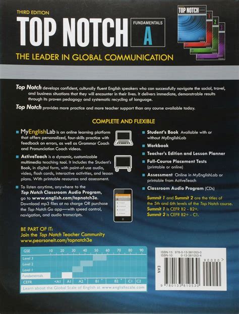 top notch fundamentals pearson