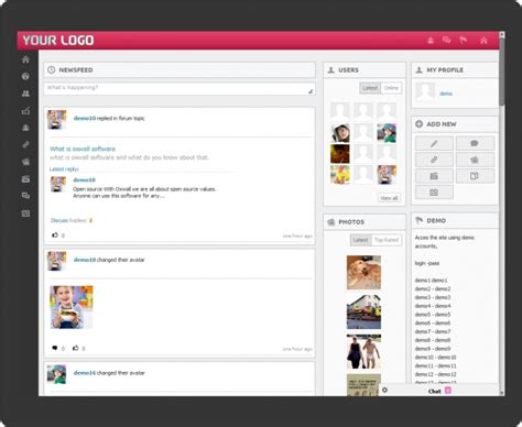 Top Oxwall Themes All Nulled And Cracked