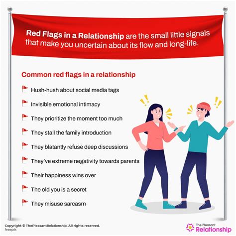 top red flags in a relationship