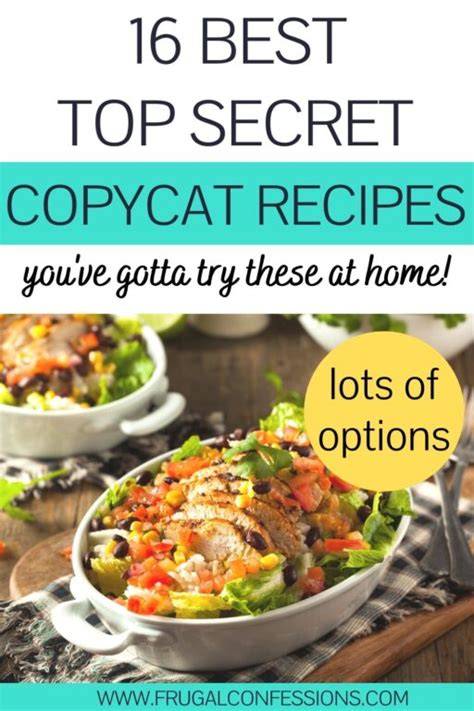 top secret recipes