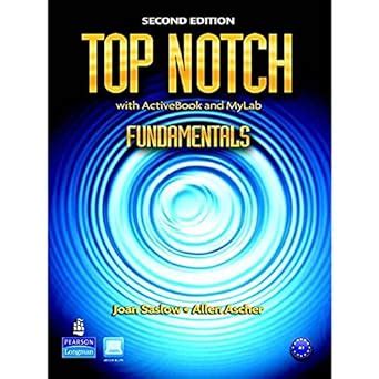 Read Online Top Notch With Activebook Fundamentals Second Edition 