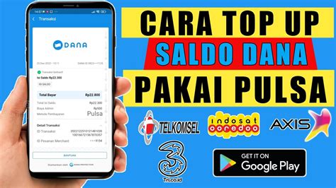 TOP UP DANA PAKAI PULSA - Simak Cara Transfer Mandiri ke DANA, Gampang Banget!