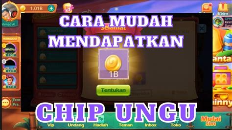 TOP UP DOMINO CHIP UNGU - domino - - Cari di