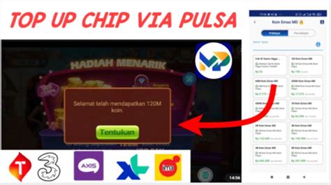 TOP UP DOMINO PAKAI PULSA - l Topup domino: Topup games