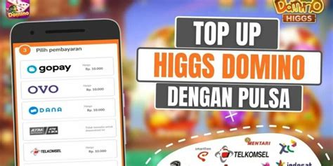 TOP UP HIGGS DOMINO MURAH PULSA - Top Up Boss Party | Beli Coins Paling Murah