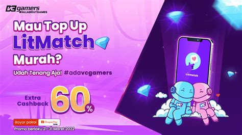 TOP UP LITMATCH - Top up ML Diamond + Bonus | Malaysia