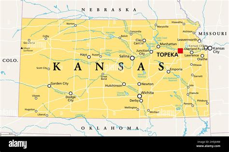 Topeka Kansas Map