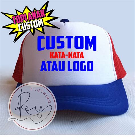 Topi Trucker Custom Bebas Desain Sendiri Gratis Jasa Desain Topi - Desain Topi