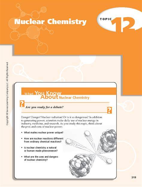 topic 12 nuclear chemistry review questions answers