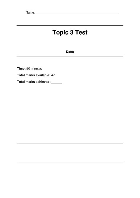 Topic 3 Test Weebly