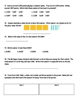 Read Topic 1 Assessments Numeration 2 Weeks Write Numbers And 