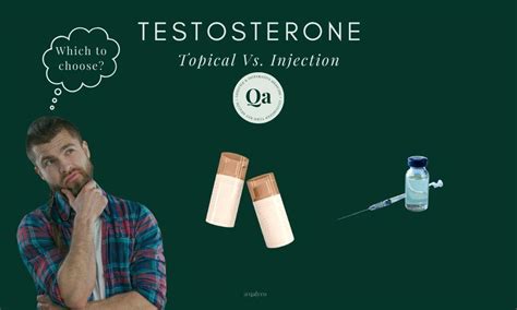 topical testosterone vs injection