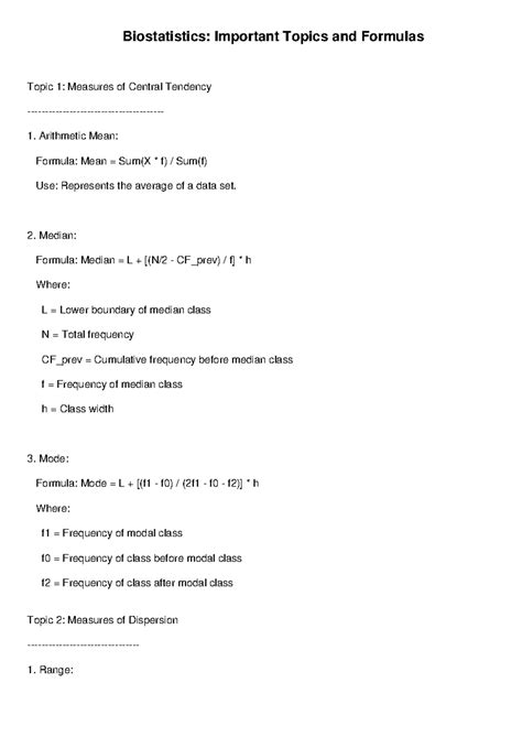 topics in biostatistics