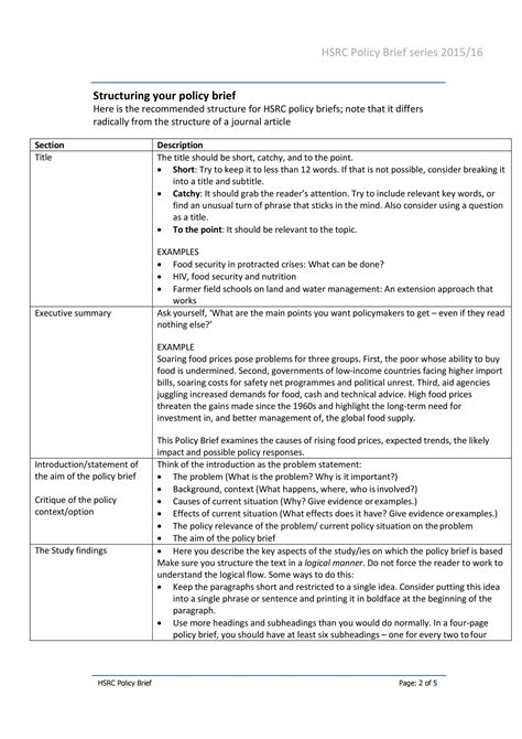 Download Topics For Policy Papers 