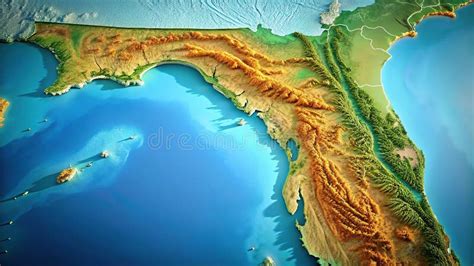 topographic map florida