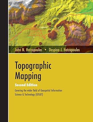 topographic mapping covering the wider field of geospatial information science technology gist