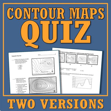 Read Online Topographic Map Quiz San Diego Unified School 