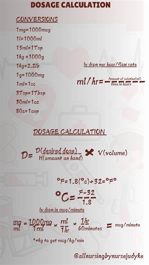 torbay trust drug calculations