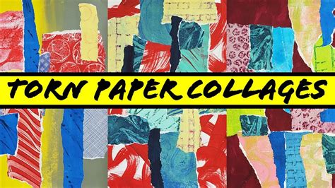 Read Online Torn Paper Collage Workshops 2014 