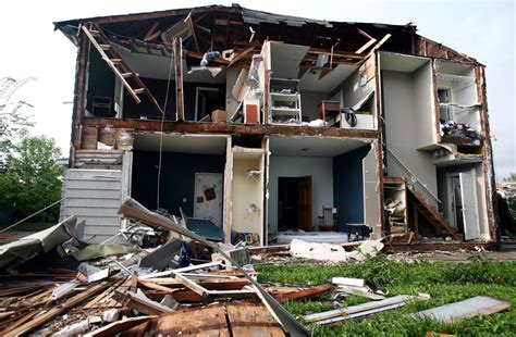 Tornado House Damage Before And After
