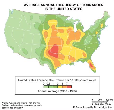 Tornado Map Texas