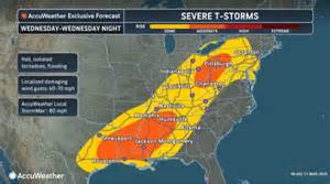 Tornado Plagued Thunderstorms Could Hit The Gulf Coast On Wednesday