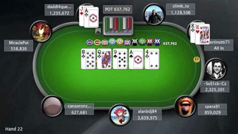 tornei di poker online