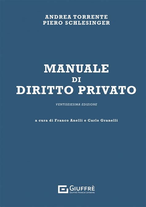 Torrente Diritto Privato
