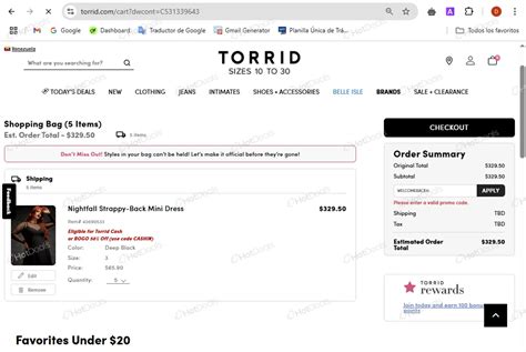 Torrid Promotion Code