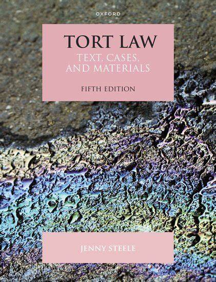 tort law text cases and materials
