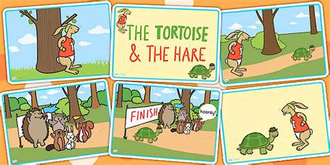 tortoise and the hare sequencing sheet