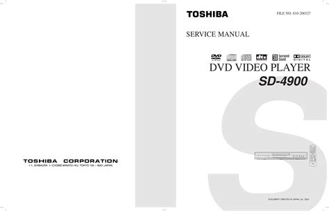 Read Toshiba Dvd Player Manual Guide 