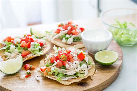 Tostadas De Pollo