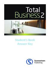 Total Business 2 Answer Key