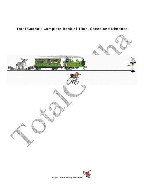 total gadha time speed distance pdf