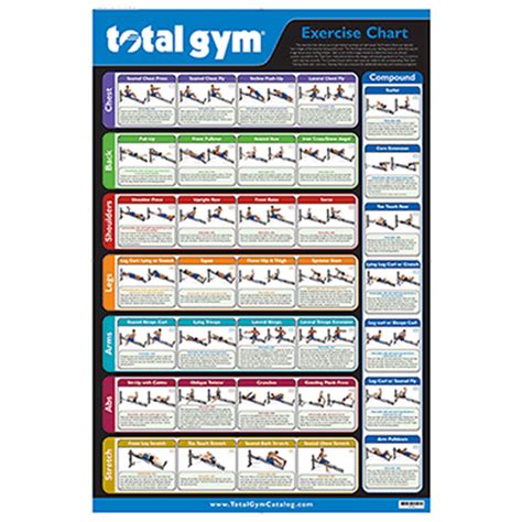 Total Gym Exercise Posters