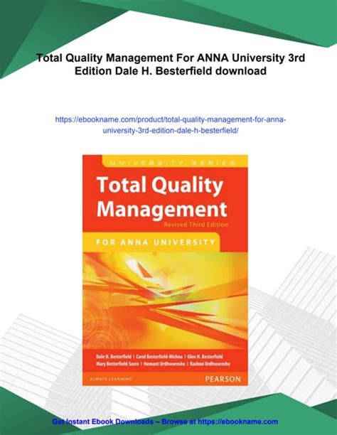 total quality management anna university