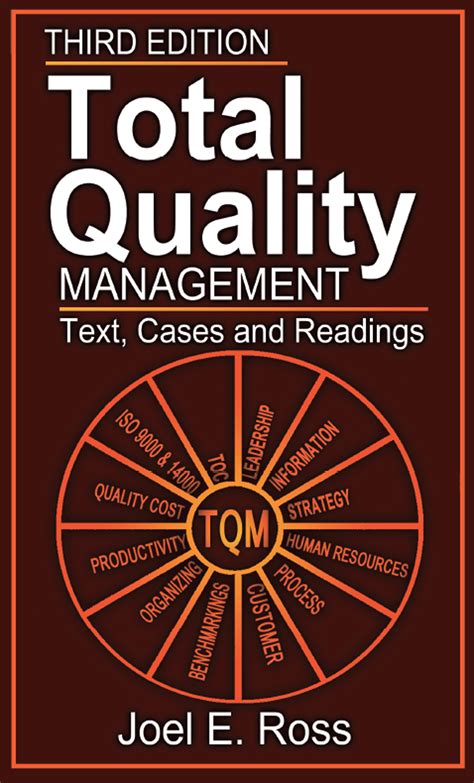 Total Quality Management Book By Subburaj Ramasamy Pdf