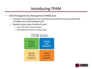 Read Total Privileged Access Management Tpam Administration 