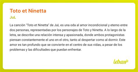 Toto Y Ninetta Testo