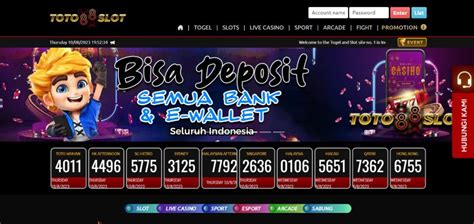 TOTO88SLOT MAXWIN ⚡️ PILIHAN SITUS SLOT GAR TERPERCAYA