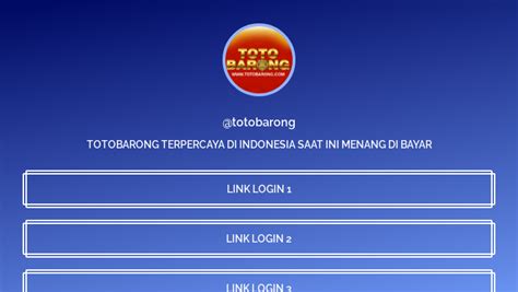TOTOBARONG LINK | Daftar Situs Toto 4D Resmi 2024 & Link Terpercaya