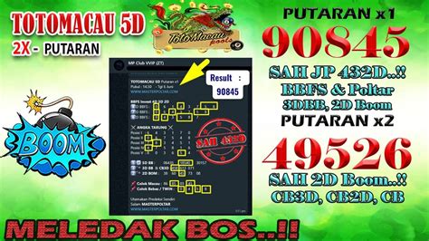 TOTOMACAU5D - TOTO5D : Bandar Toto Togel & Toto Macau 5D Result Keluaran