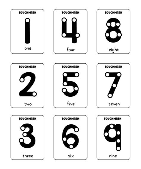 Touchpoint Math Printables