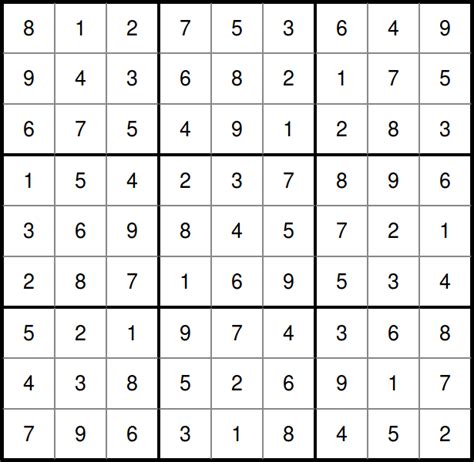 toughest sudoku with solution