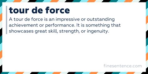 Tour De Force