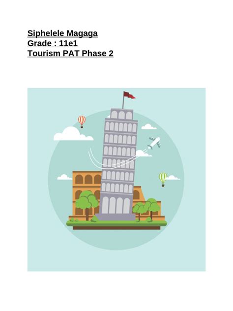 tourism phase 2 memo