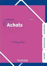 toute la fonction achats 3e a c d savoirs savoir