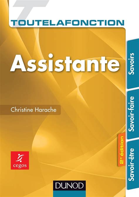Toute La Fonction Assistante 2e A C D Savoirs Sav